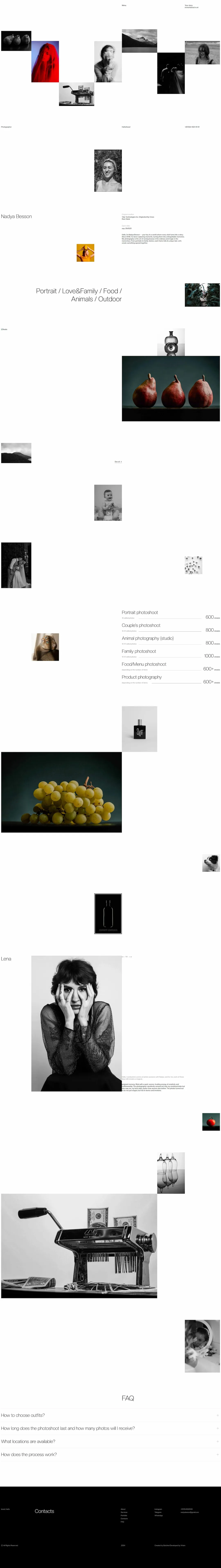 Nadia website
